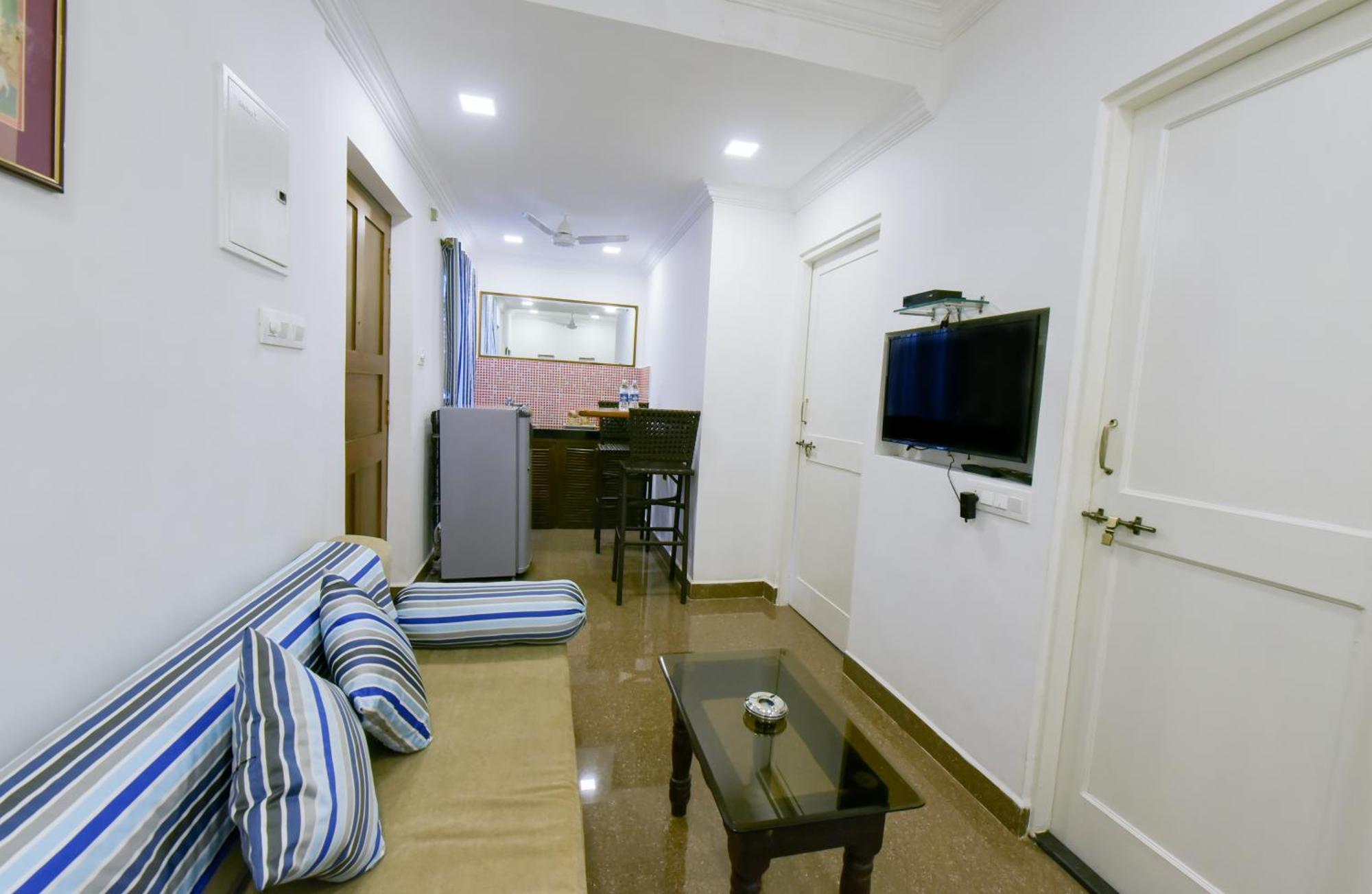 2 Bedroom Apartment In Resort On Candolim Beach Baga Buitenkant foto