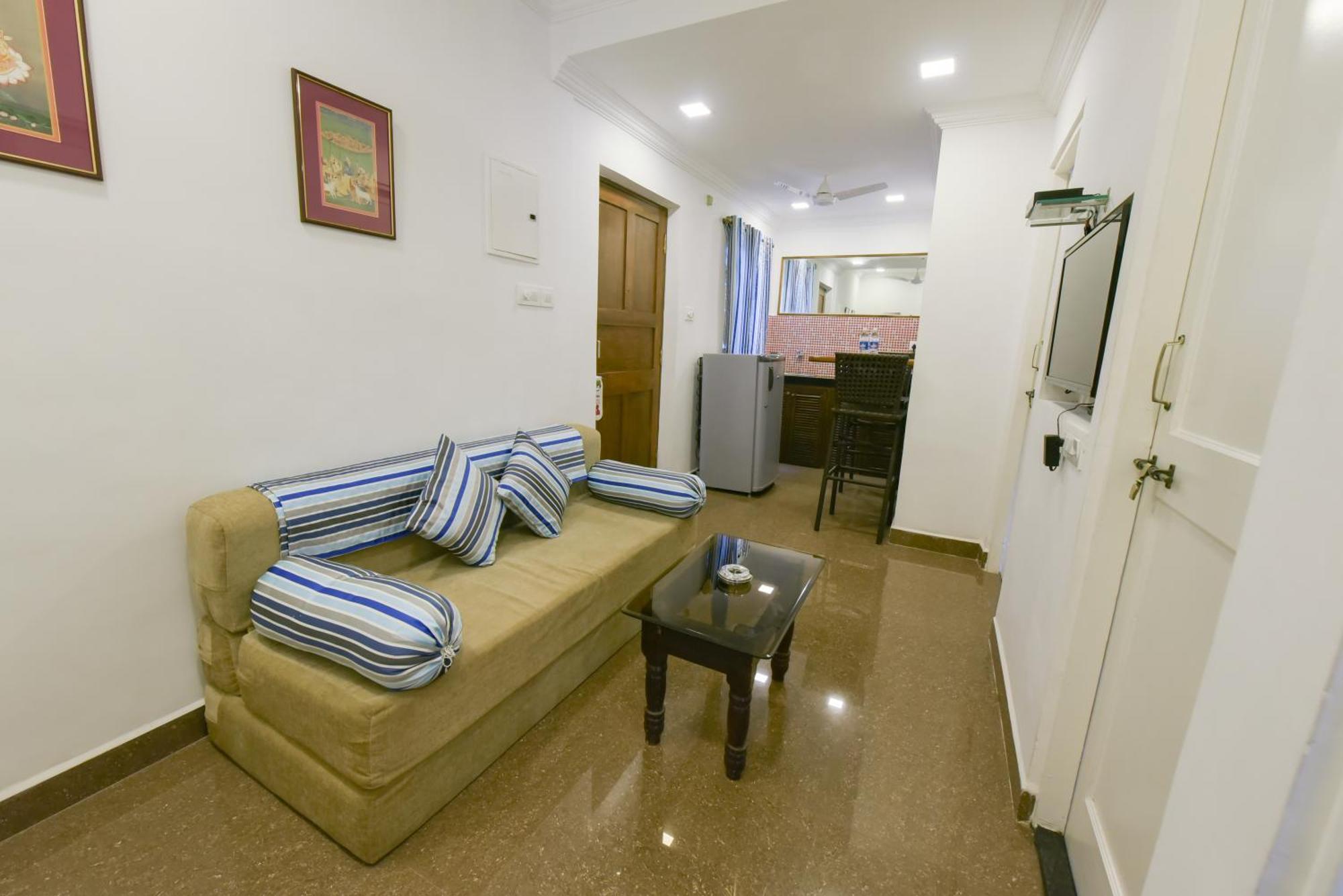 2 Bedroom Apartment In Resort On Candolim Beach Baga Buitenkant foto