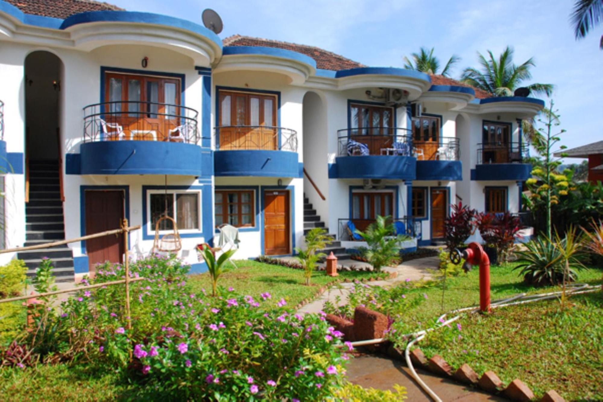 2 Bedroom Apartment In Resort On Candolim Beach Baga Buitenkant foto