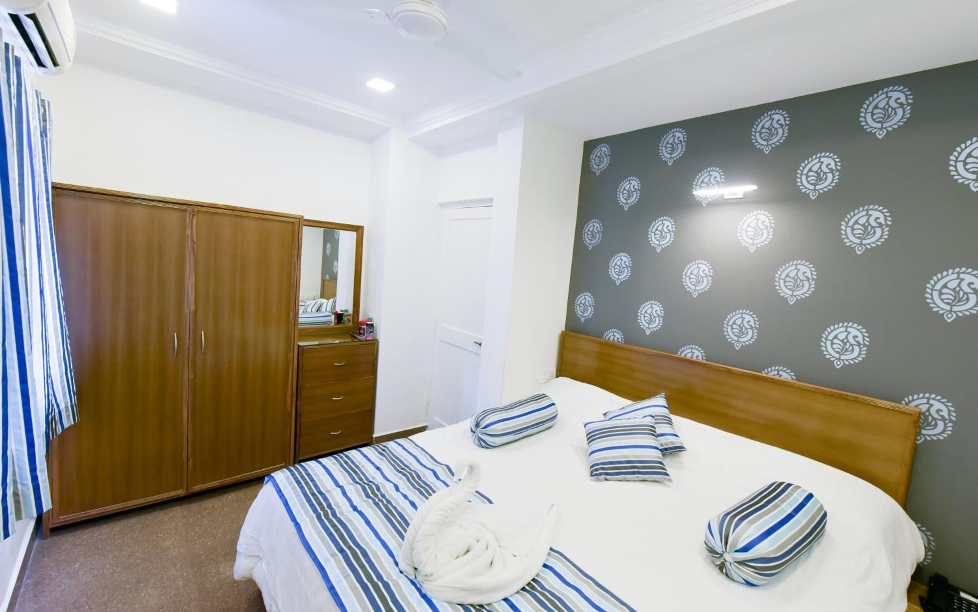 2 Bedroom Apartment In Resort On Candolim Beach Baga Buitenkant foto