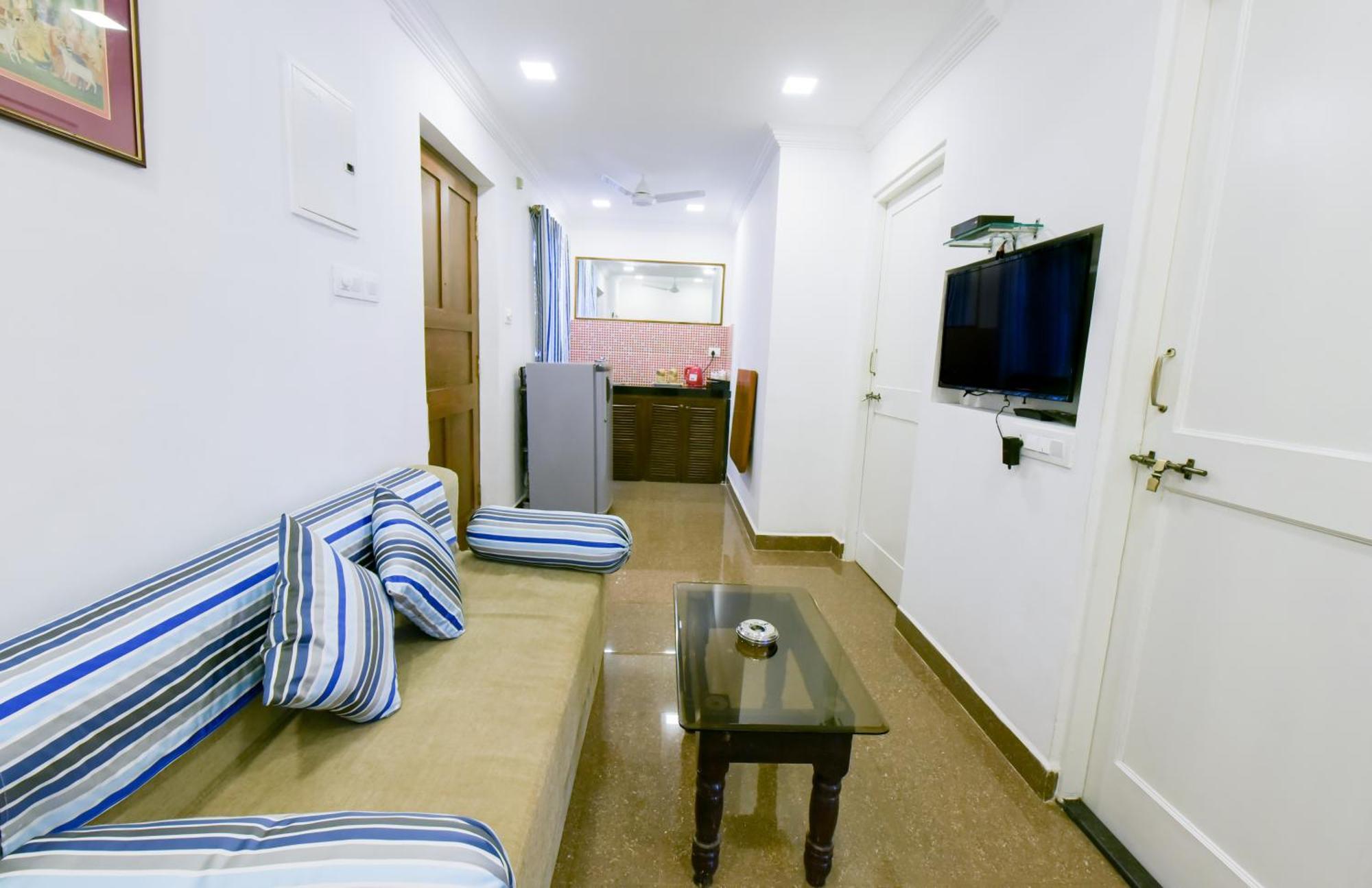 2 Bedroom Apartment In Resort On Candolim Beach Baga Buitenkant foto